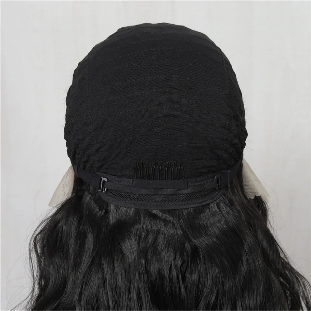 26” BLACK  BODY WAVY Beautiful Lace Front NEW